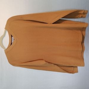 Men's Columbia long sleeve sweater, beige medium